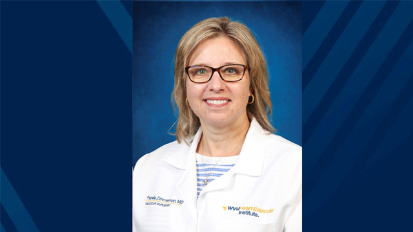 Pamela Zimmerman, MD, chief of Vascular Surgery at the WVU Heart and Vascular Institute